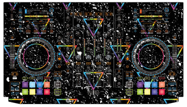 Denon DJ MCX 8000 Skin Minimal Rainbow